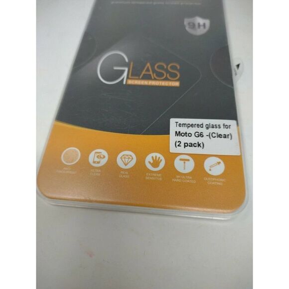 Supershieldz for Motorola Moto G6 Full Cover Tempered Glass Screen Protector - Picture 2 of 6